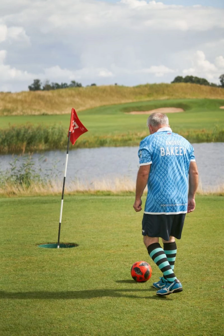 Футгольф.
