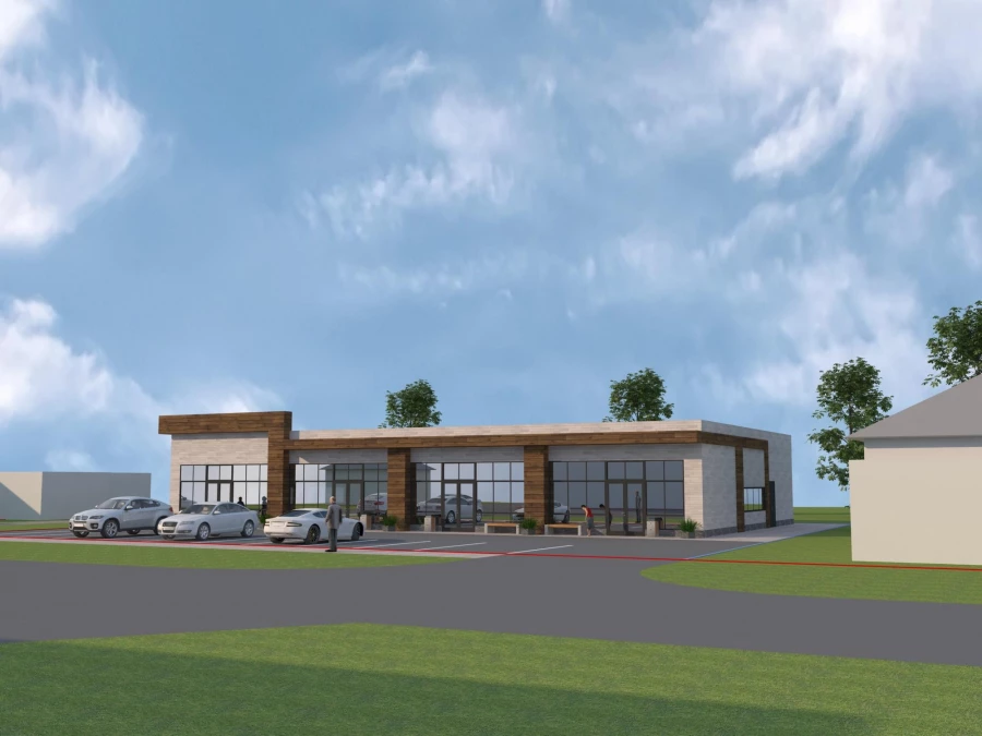 Проект магазина на пр. Коммунаров, 51.