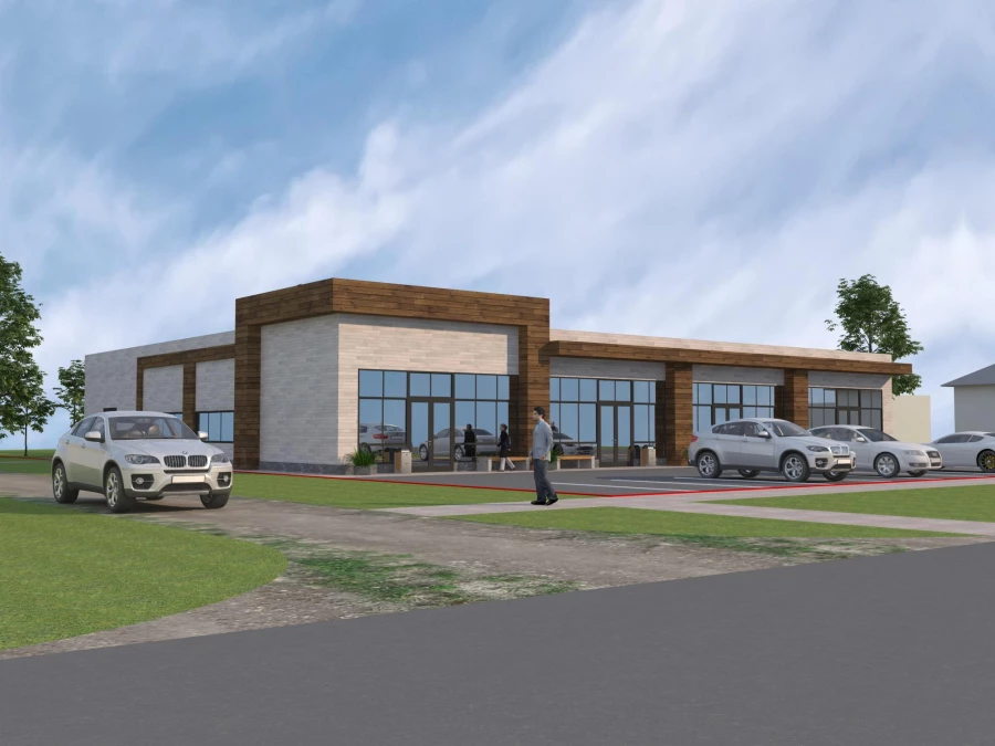 Проект магазина на пр. Коммунаров, 51.