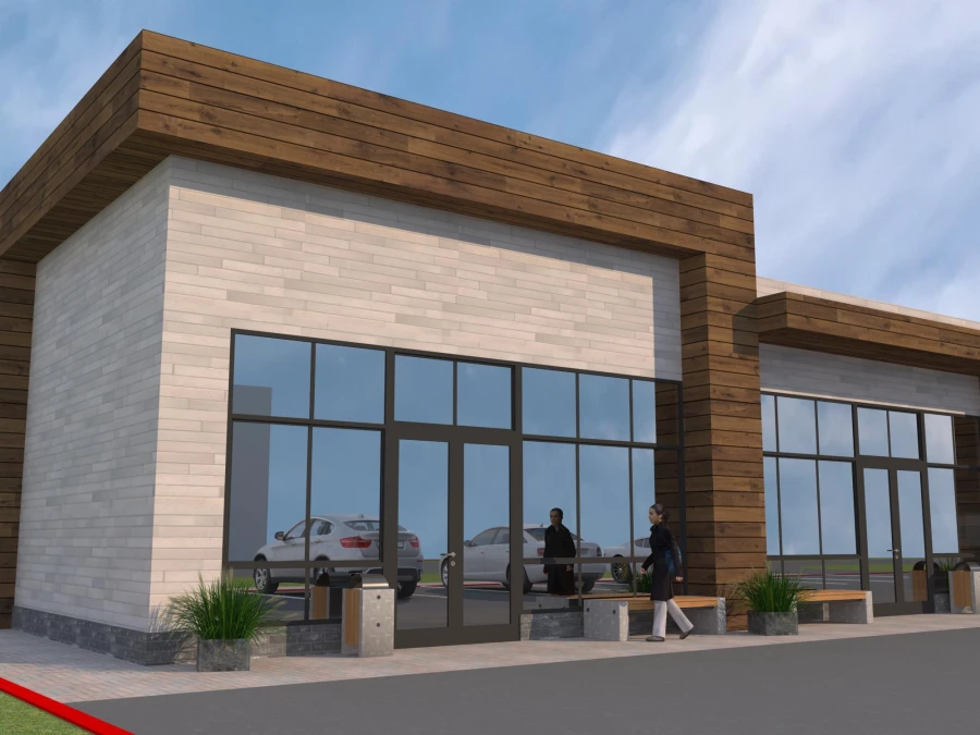 Проект магазина на пр. Коммунаров, 51.