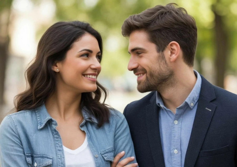 Женщина и мужчина