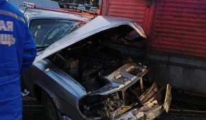 Авария с трамваем в Бийске.