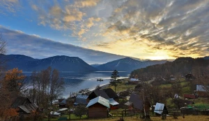 Чарующий закат на Алтае