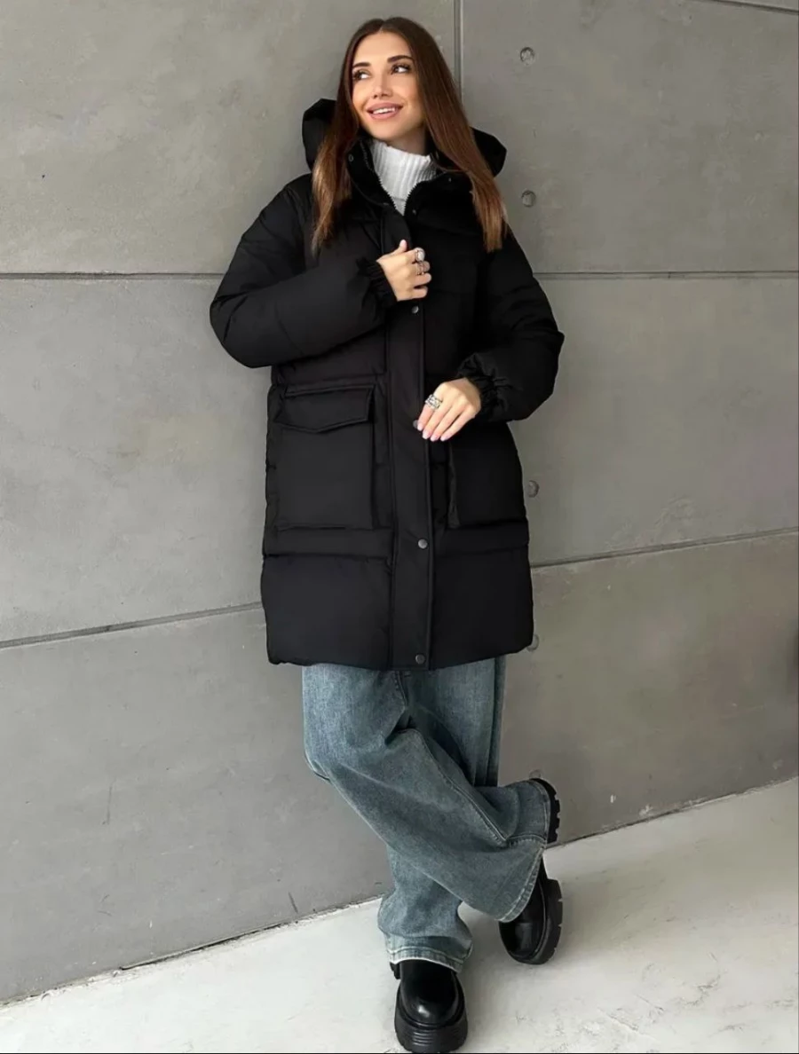 Модная подборка женских пуховиков