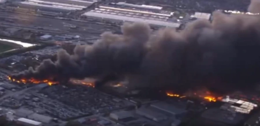 В США разбился самолет.