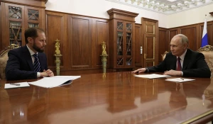 Владимир Путин с Виталием Королевым