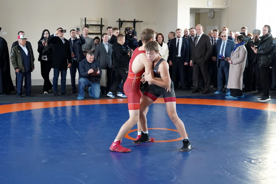 Всероссийский турнир по греко-римской борьбе среди юношей «Кубок Единства» в Бийске.