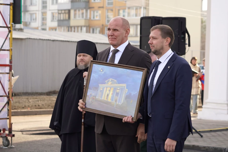 Открытие Центра греко-римской борьбы в Бийске.