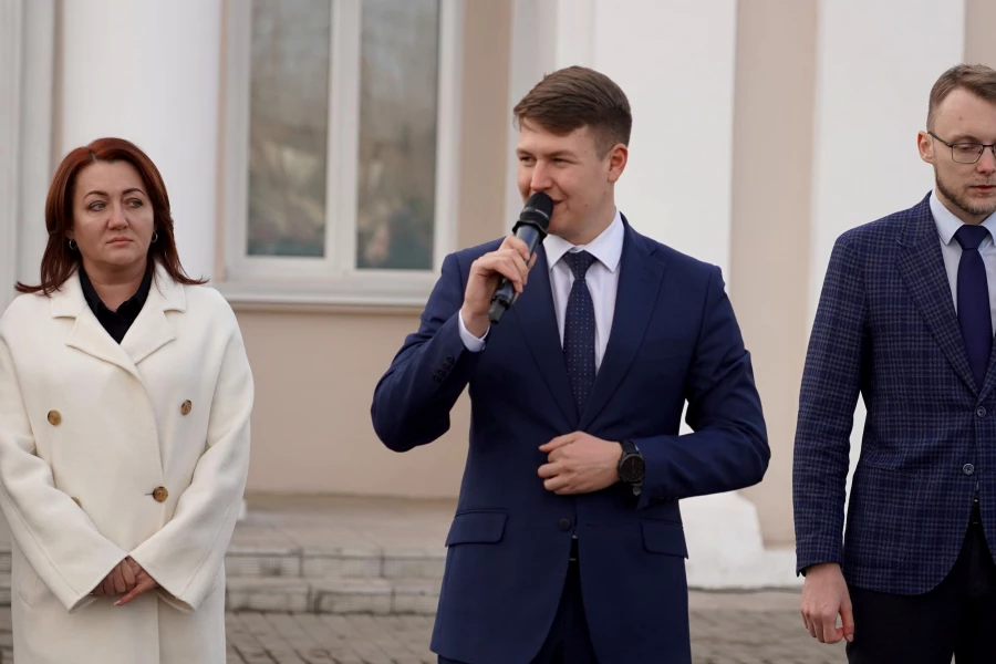 Открытие Центра греко-римской борьбы в Бийске.