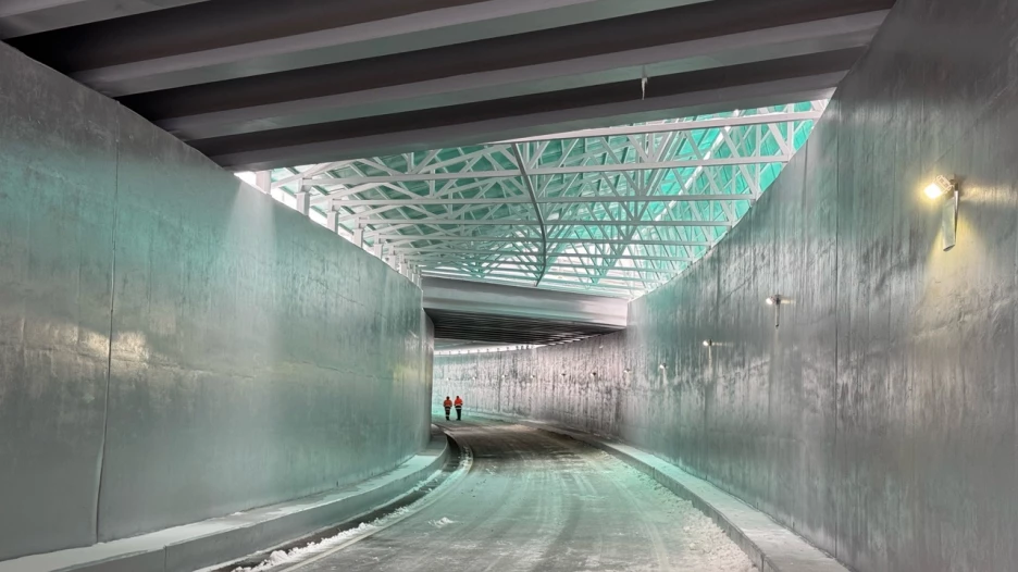 Открытие развязки.