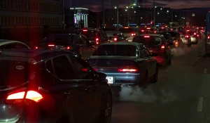 Пробки в Барнауле.