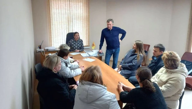 Личный прием граждан депутата Александра Терентьева.