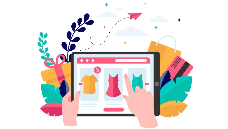 Онлайн-магазин, покупки в интернете.