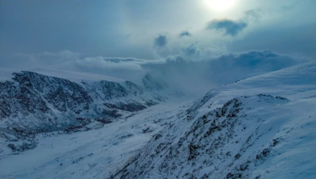 Живописная зима на Алтае