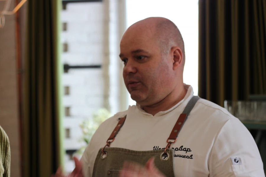 Сергей Гусельников, шеф-повар ресторана «Ясная поляна» в Барнауле.