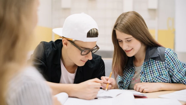 Школьники. Студенты. Решение задачи.