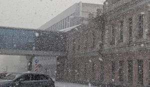 Снег в Барнауле