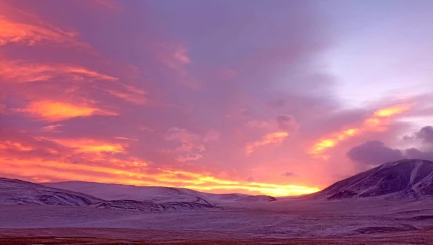 Горные степи Алтая 