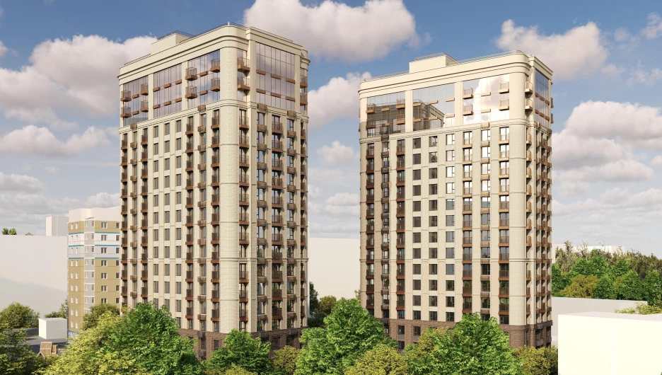 Проект многоэтажек на Гущина 173Б