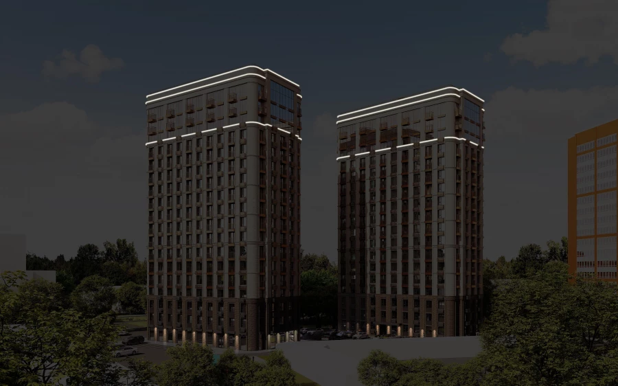 Проект многоэтажек на Гущина 173Б