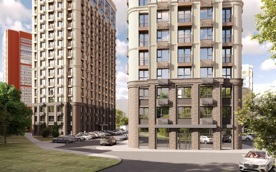 Проект многоэтажек на Гущина 173Б