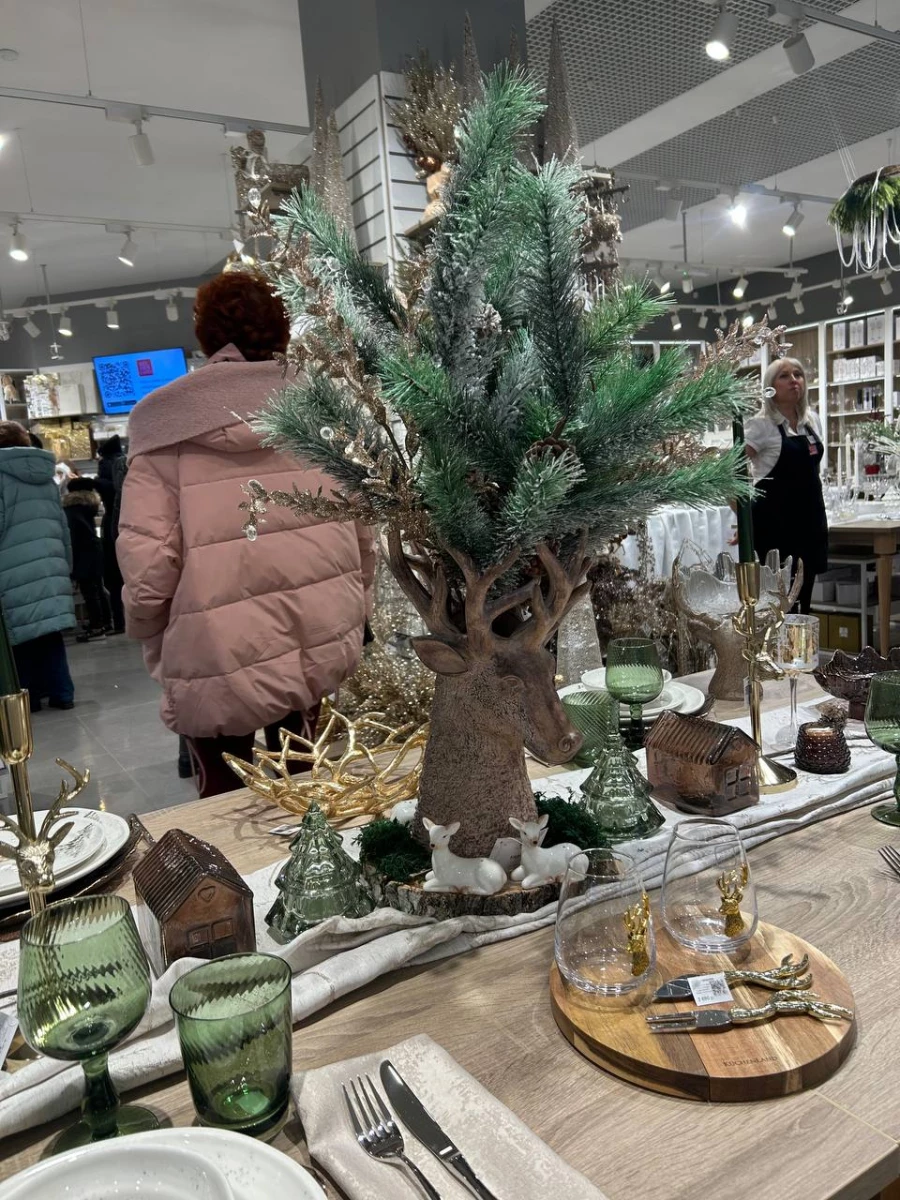 Новогодние игрушки в магазине «KÜCHENLAND HOME».