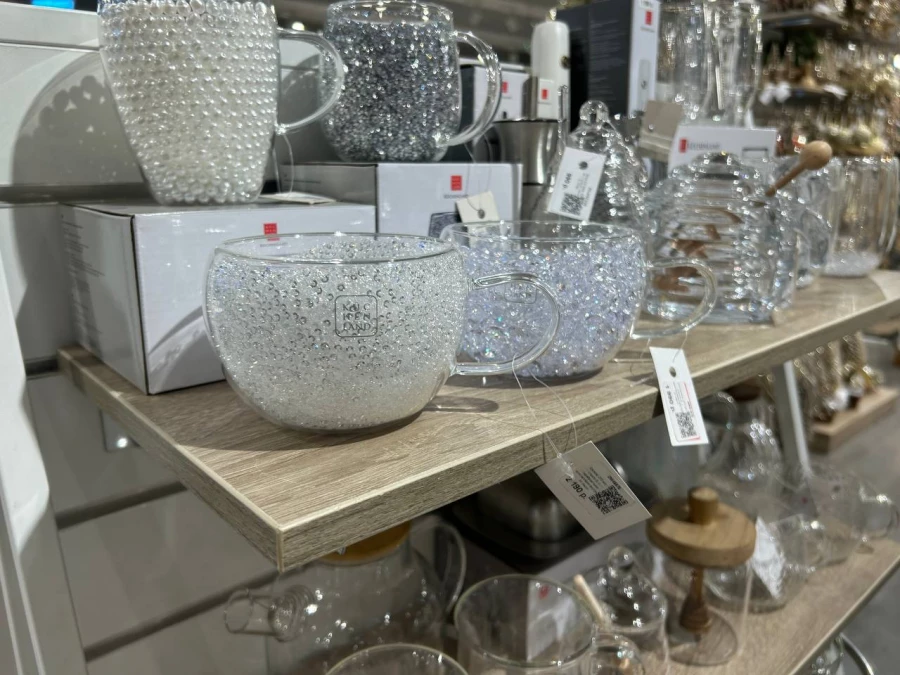 Новогодние игрушки в магазине «KÜCHENLAND HOME».