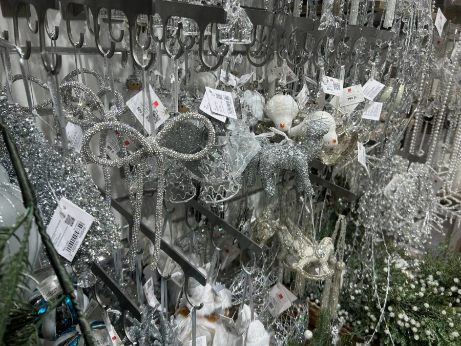 Новогодние игрушки в магазине «KÜCHENLAND HOME».