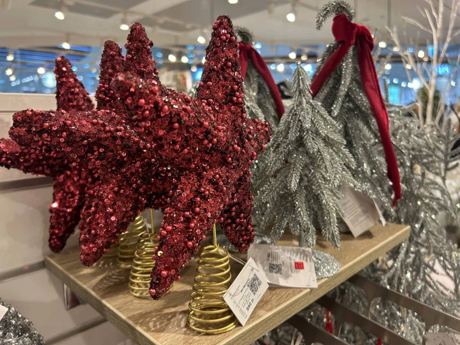 Новогодние игрушки в магазине «KÜCHENLAND HOME».