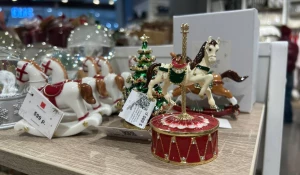 Новогодние игрушки в магазине «KÜCHENLAND HOME».