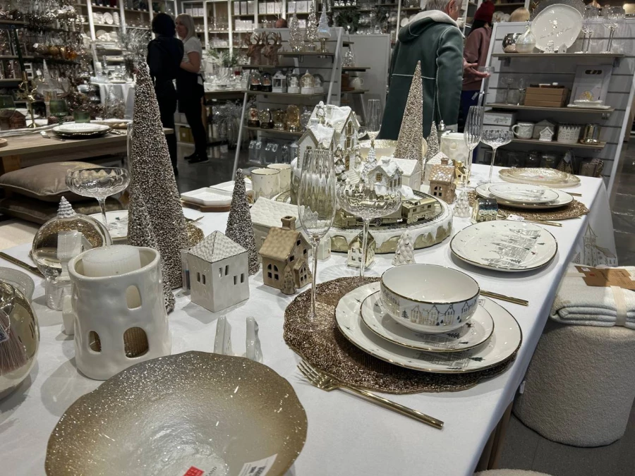 Новогодние игрушки в магазине «KÜCHENLAND HOME».