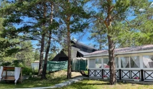 Коттедж с детской площадкой в Ленточном бору