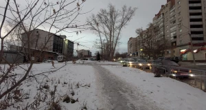 Тротуары в Барнауле.