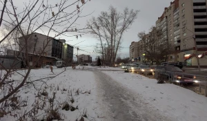 Тротуары в Барнауле.