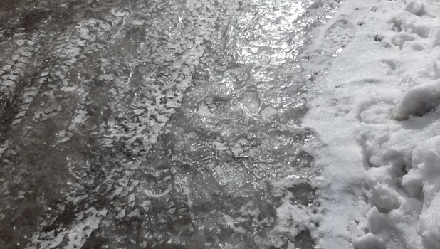 Тротуары в Барнауле.