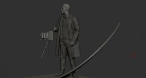 Набросок памятника Сергею Борисову.