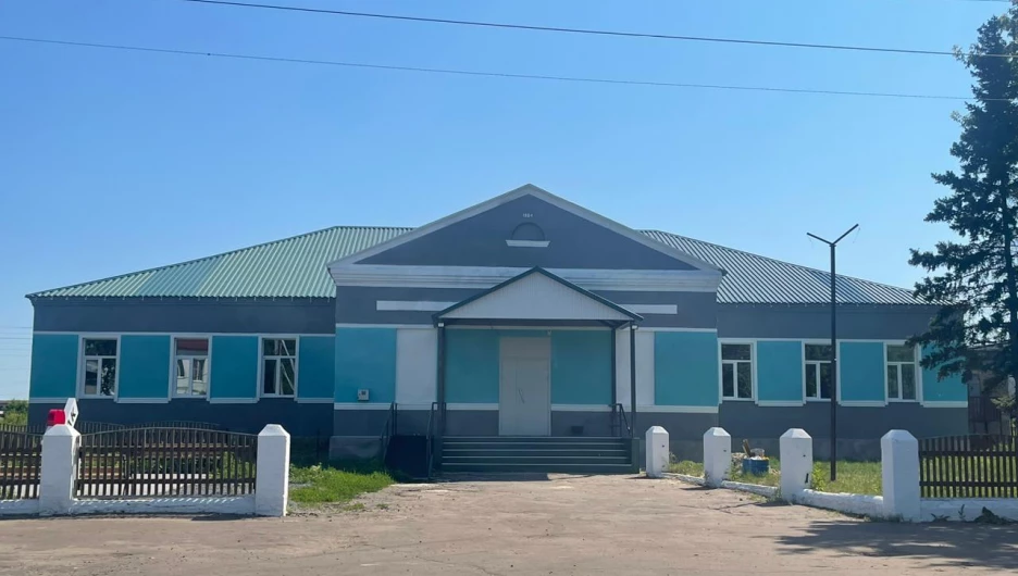 Ремонт в Доме культуры села Кусак. 