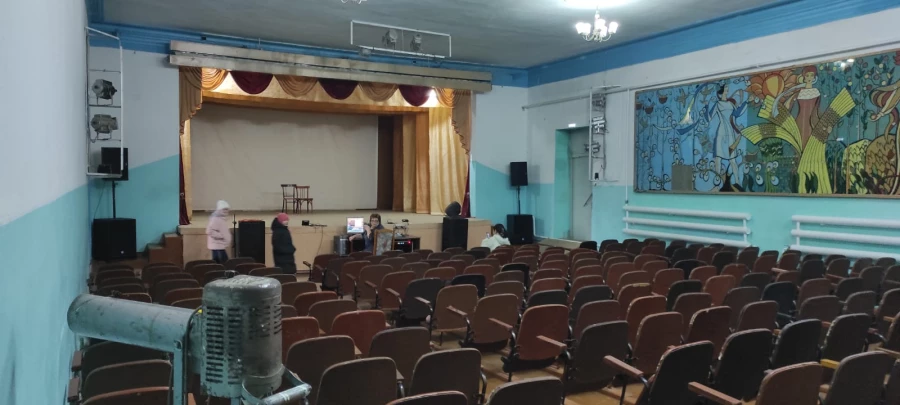 Ремонт в Доме культуры села Кусак. 