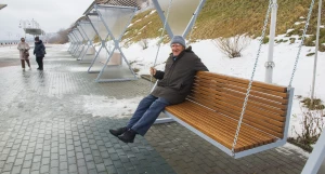 Украшения на улицах Барнаула