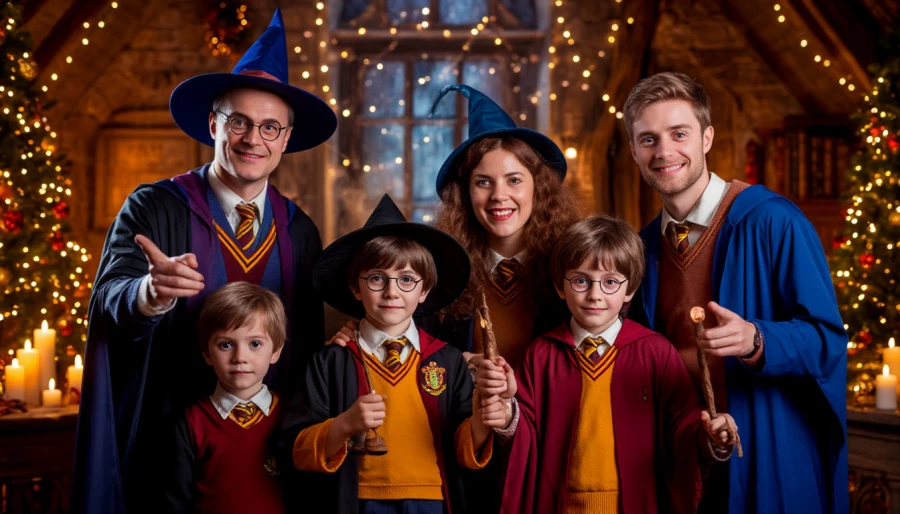 Идеи для новогодней фотосессии с семьей