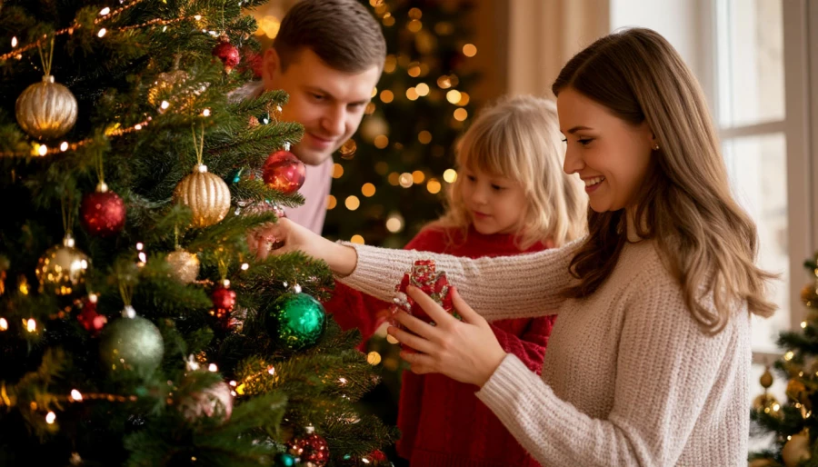 Идеи для новогодней фотосессии с семьей