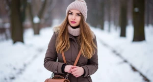 Девушка с сумкой