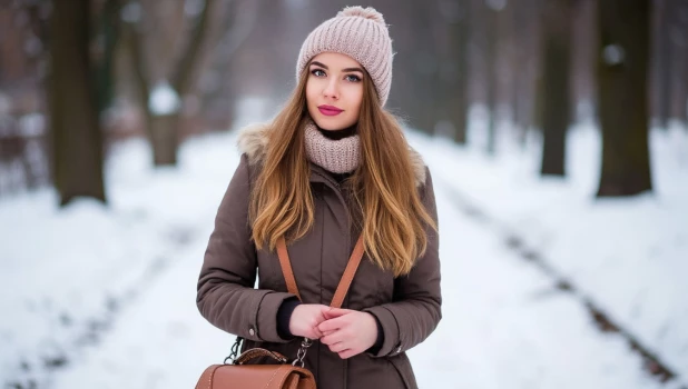 Девушка с сумкой