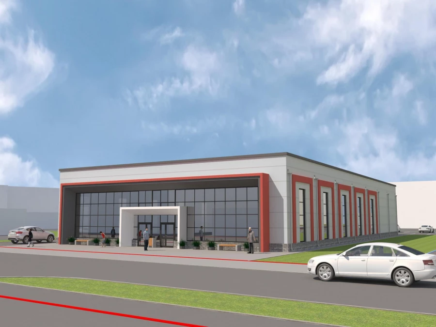 Проект магазина на Малахова, 86г