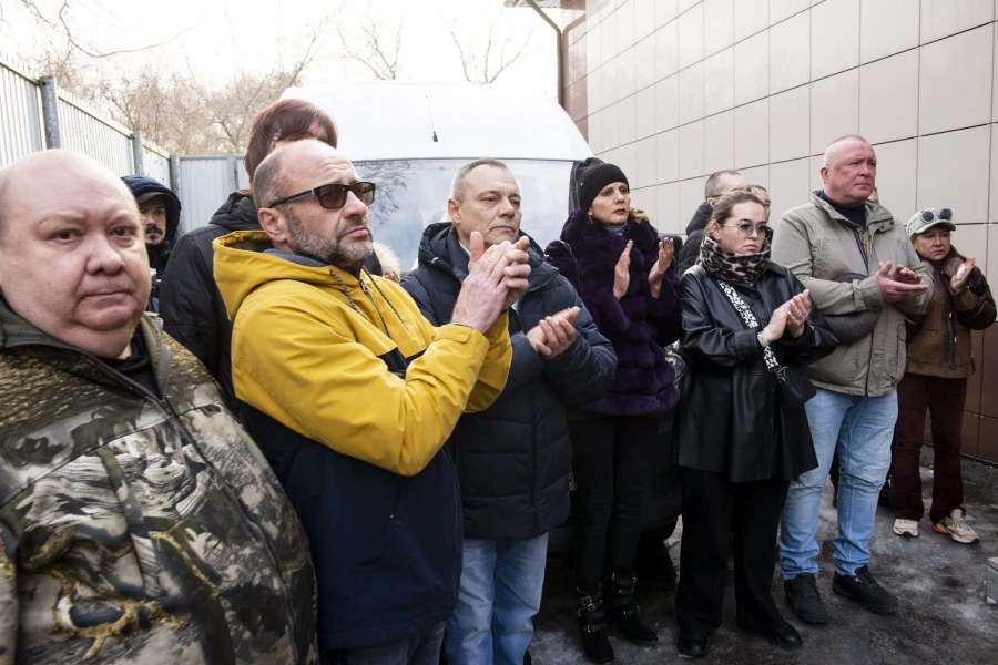 Прощание с Сергеем Лазориным