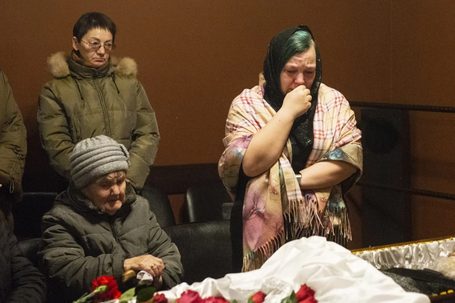 Прощание с Сергеем Лазориным