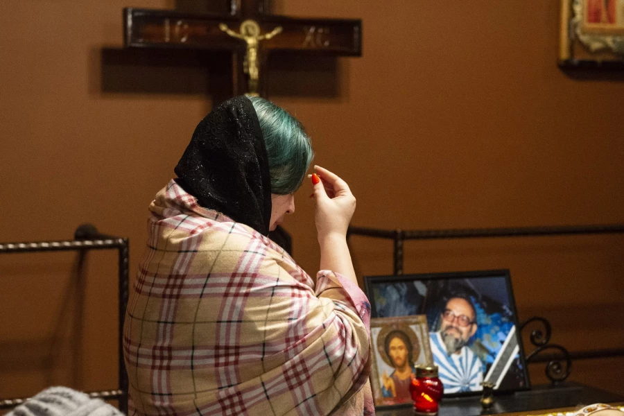 Прощание с Сергеем Лазориным