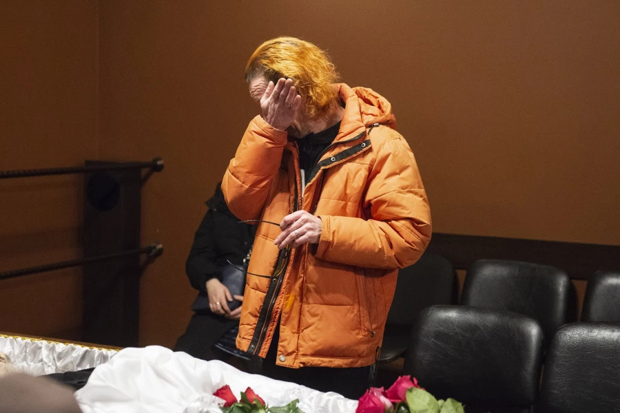 Прощание с Сергеем Лазориным