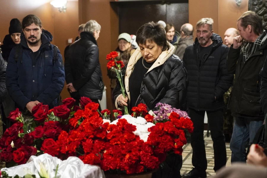 Прощание с Сергеем Лазориным