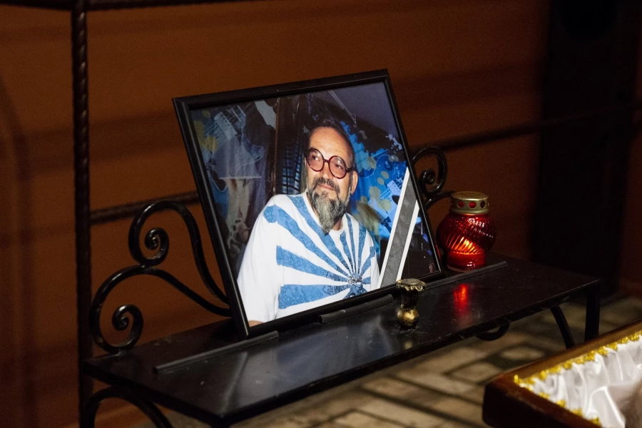 Прощание с Сергеем Лазориным